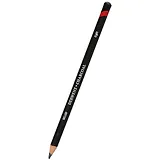 Карандаш угольный, кругл.8мм, грифель 4мм, водорастворимый, светлый, DERWENT