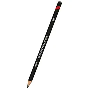 Карандаш угольный, кругл.8мм, грифель 4мм, водорастворимый, светлый, DERWENT