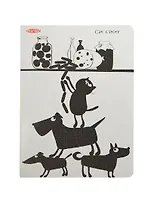 Тетрадь в клетку Marker Arte, Cat story, А4, 60 листов, в ассортименте