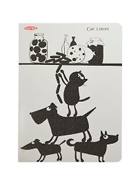 Тетрадь общая «Cat story», 60 листов в клетку, А4, в ассортименте - Marker Arte