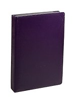 Ежедневник недат. А5 152л "Classic" ZODIAC сиреневый, иск.кожа, поролон, тон.бумага, справ.мат-лы, ляссе, Listoff