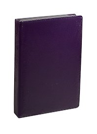 Ежедневник недат. А5 152л "Classic" ZODIAC сиреневый, иск.кожа, поролон, тон.бумага, справ.мат-лы, ляссе, Listoff