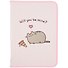 Папка для тетрадей А4 "Pusheen" пластик, молния с трёх сторон - 0