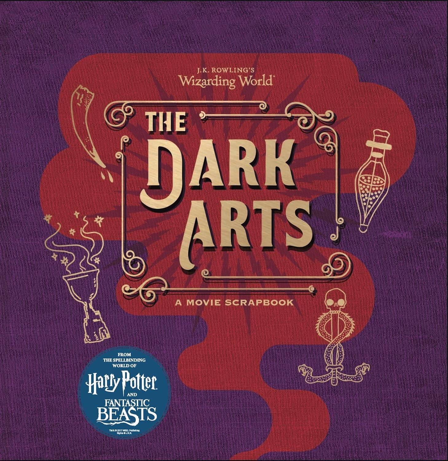 Обложка книги «J.K. Rowling's Wizarding World - The Dark Arts Волшебный мир Дж К Роулинг -Темные искусства/ Книги на английском языке»