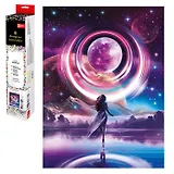 Набор для творчества. Алмазная мозаика Phoenix plus "Фантастический мир", 30 х 40 см