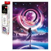 Набор для творчества. Алмазная мозаика Phoenix plus "Фантастический мир", 30 х 40 см