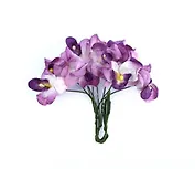 Орхидеи, набор 10шт ФИОЛЕТОВЫЕ