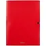 Папка-конверт А4 на кнопке "Matt Classic" 8мм, пластик, 3 клапана, красный, Erich Krause - 0