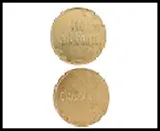 монета ответы металл Любит - Не любит 3,2 см 470989, шт