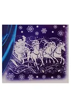 Набор новогодних наклеек "Тройка"