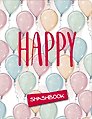 Смэшбук Happy (разноцветный с наклейками) (160 стр)