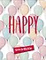 Смэшбук Happy (разноцветный с наклейками) (160 стр) - 0