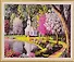 Алмазная мозаика MAZARI Необыкновенный сад 40х50см, рама 52х40,5см, 1 дизайн, частичная выкладка, стразы разного размера М-10268 - 2
