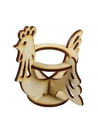 Подставка под яйцо Курочка (152308) (дерево)