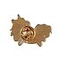 Значок Pin Joy Единорог с разноцветной гривой (металл) (12-08599-002) - 2