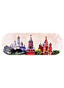 Чехол для очков Москва Спасская башня, ХВБ, цветн. (322-17-CL)