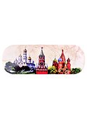 Чехол для очков Москва Спасская башня, ХВБ, цветн. (322-17-CL) - 0