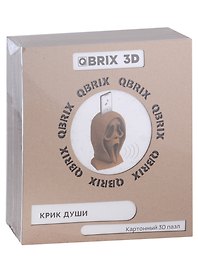 3D Конструктор «Крик души» картон, Mozabrick