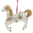 Фигурка декоративная подвесная Лошадка белая (12х4х9) (821019) - 2