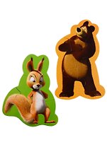 ПРОМО Мини Baby puzzle.Маша и Медведь (2 шт в наборе) ассортимент