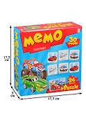 Игра Мемо (30 фишек) + ПАЗЛЫ (24 элемента). ТРАНСПОРТ (Арт. МП-0370) другой стандарт - 1