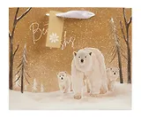 Пакет А3 46*33*10 "Best Wishes" Новый год, бум.мат.лам.