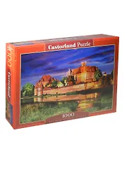 Пазлы 1000 C-103010 Замок Мальборк Польша (коробка) (Castorland)