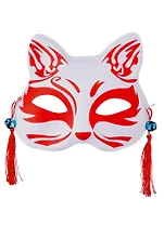 Маска Японская лисичка Кицунэ (19х16) (пластик)