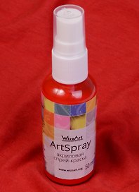 ArtSpray Акриловая спрей-краска Гранат (ST35) (флакон) (50мл) (WizzArt)