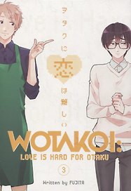 Wotakoi: Love is Hard for Otaku (на английском языке). Том 3 (Так сложно любить отаку). Манга