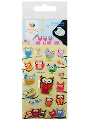 Набор для творчества, ЛИПЛЯНДИЯ, Наклейки многоразовые, Совы 2284