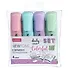 Текстовыделители 4 цвета "Newtone Pastel", Hatber - 1