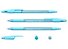 Ручки шариковые Erich Krause, R-301 Spring Stick&Grip, синие 0,7 мм 4 штуки - 1