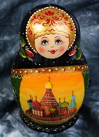 Матрешка Узор (10 предм.) (С-11 (63))