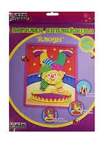 Набор Веселая аппликация Клоун (DT-1008-24) (д/дет. творч.) (3+) (упаковка)