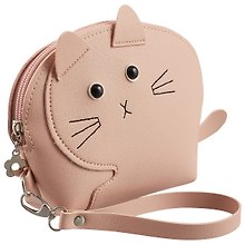Косметичка на молнии Котик клубочком (PU) (18×14) (ПВХ бокс) (12-11592-ZY-30)