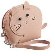 Косметичка на молнии Котик клубочком (PU) (18×14) (ПВХ бокс) (12-11592-ZY-30)