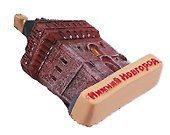 Магнит Дмитровская башня (Нижний Новгород) (керамика) (022-04U-76-1) - 1