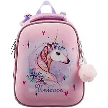 Ранец капсульный "Ergonomic Classic. Magic unicorn", 2 отделения, 2 кармана, бейдж, 37*29*17 см