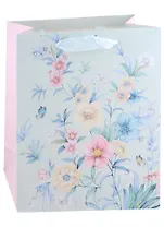 Пакет А4 32*26*12,5 "Цветочная красота" жен., бум.мат.ламинат 