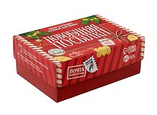 Новогодний подарочный набор бомбочек для ванны Новогодняя посылка (6х70 г) (9884373)