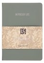 Записная книжка А6+ 136 листов, клетка, "Floreale. Eucalyptus"
