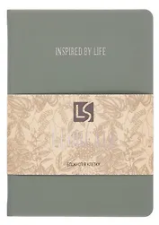 Записная книжка А6+ 136 листов, клетка, "Floreale. Eucalyptus"