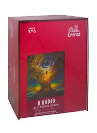 Пазл деревянный Дерево жизни DaVICI 1100 элементов