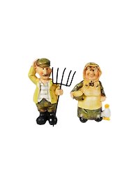 Фигурка декоративная Дедушка, Бабушка (02-28) (12см) 2 вида