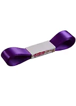 КТ Лента атласная 2см*4 ярда,  465-Purple
