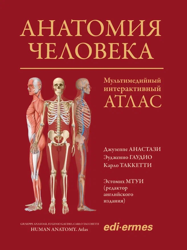 Обложка книги «Анатомия человека: атлас»