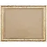 Рама со стеклом, белая с золотом, 30 х 40 см - 0