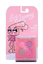 By Bunny Тени для век палетка 4 цвета (розовые и сиреневые оттенки) (BB058)
