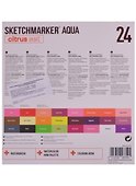 Маркеры акварельные «Aqua Pro Citrus Set», 24 цвета, Sketchmarker - 2